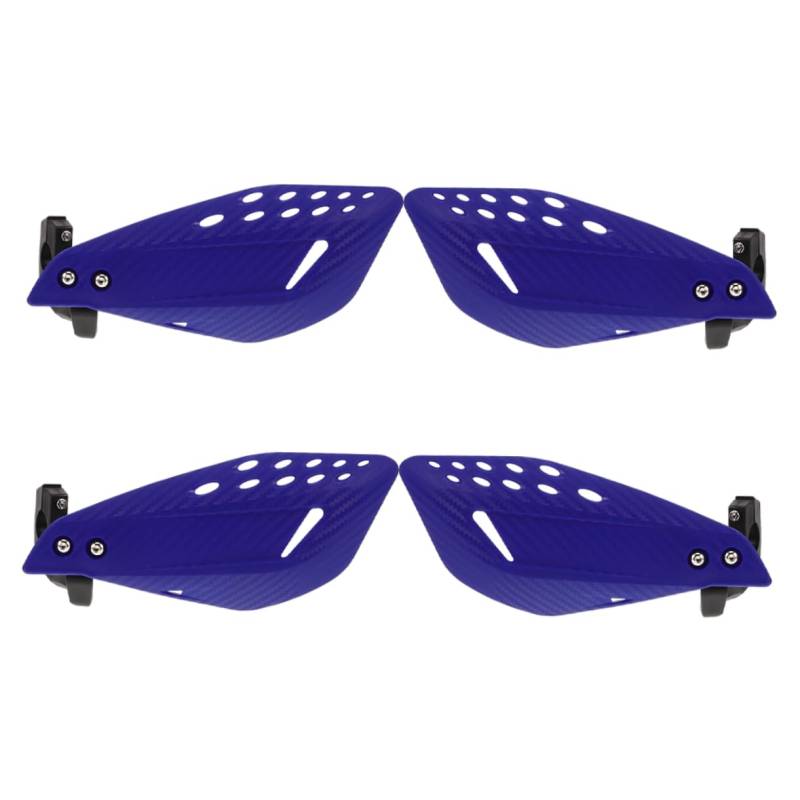 iplusmile 2 Paare -handschutz Ersatz-handschutz Motocross-handschützer Handschutz Handschutzbürstenschutz Handschutz, Lenkerschutz Griffbürste Windschutz Blue Pp-Kunststoff von iplusmile