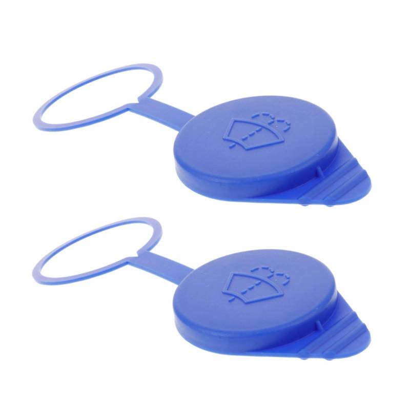 iplusmile 2 Stk Kessel Deckel Waschmaschine Fluid Cap Universal Deckel Des Scheibenwaschflüssigkeitsbehälters Scheibenwaschkappe Waschmaschinenmütze Für Autowaschmaschinen Blue Plastik von iplusmile