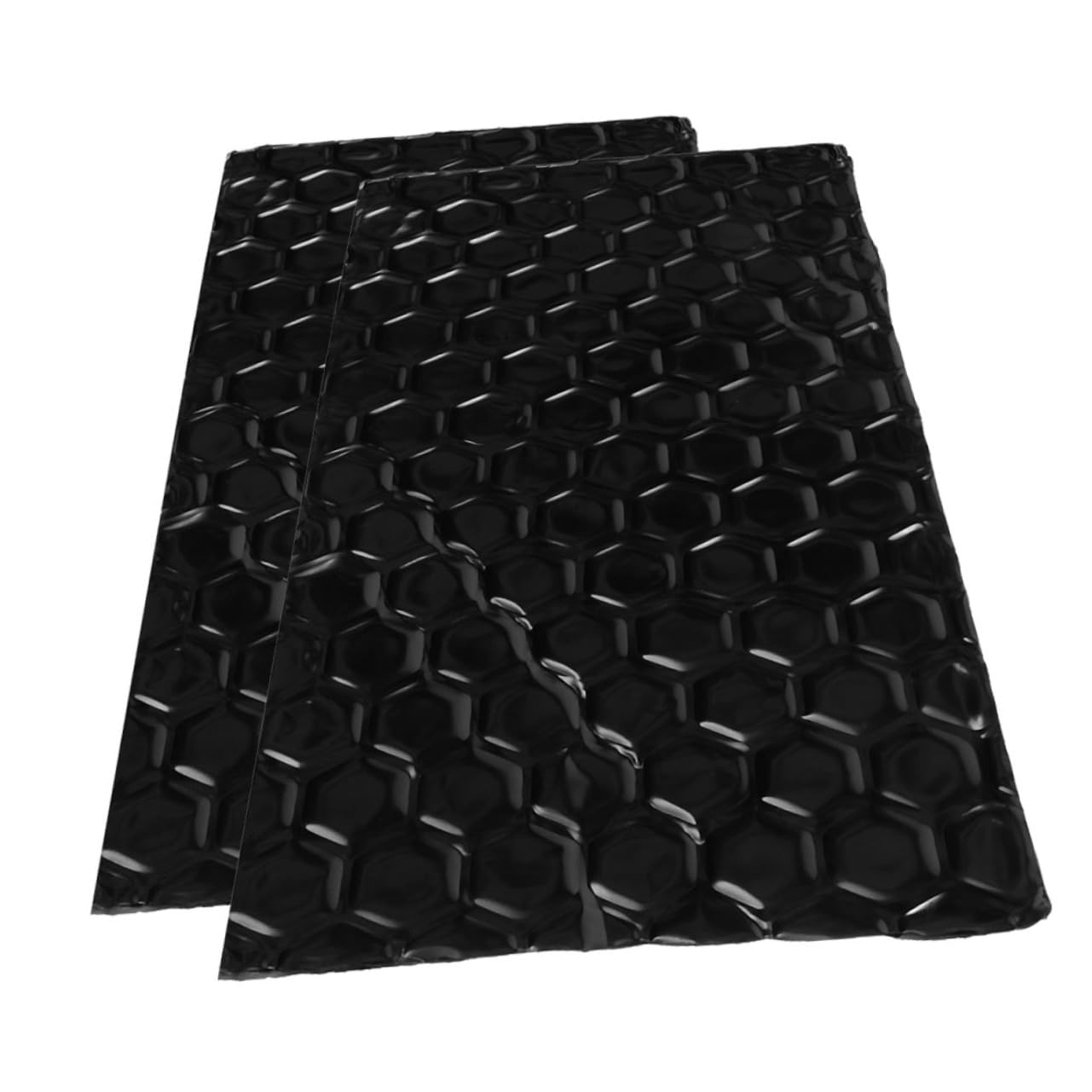 iplusmile 2 Stück Blatt Auto Schallschutzmaterialien Die Auto Schalldämmmatte Schallschutz Pads Auto Schallschutzmaterial Butyl Lärmreduzierungsmatte Dämpfungsmatte Schwarze von iplusmile