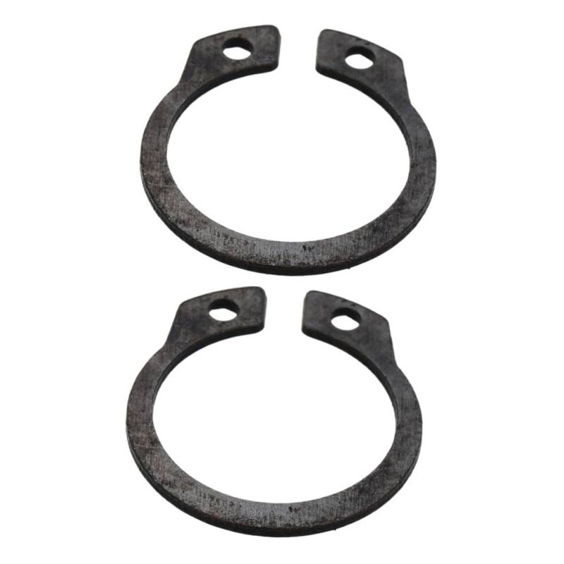 iplusmile 2 Stück Wagenheber-haltering, Metall-schnapphalteclip, Externer Sicherungsring, Hydraulische Wagenheber-Teile, Horizontaler Wagenheber-sicherungsring, Externe Halte-c-Clips von iplusmile