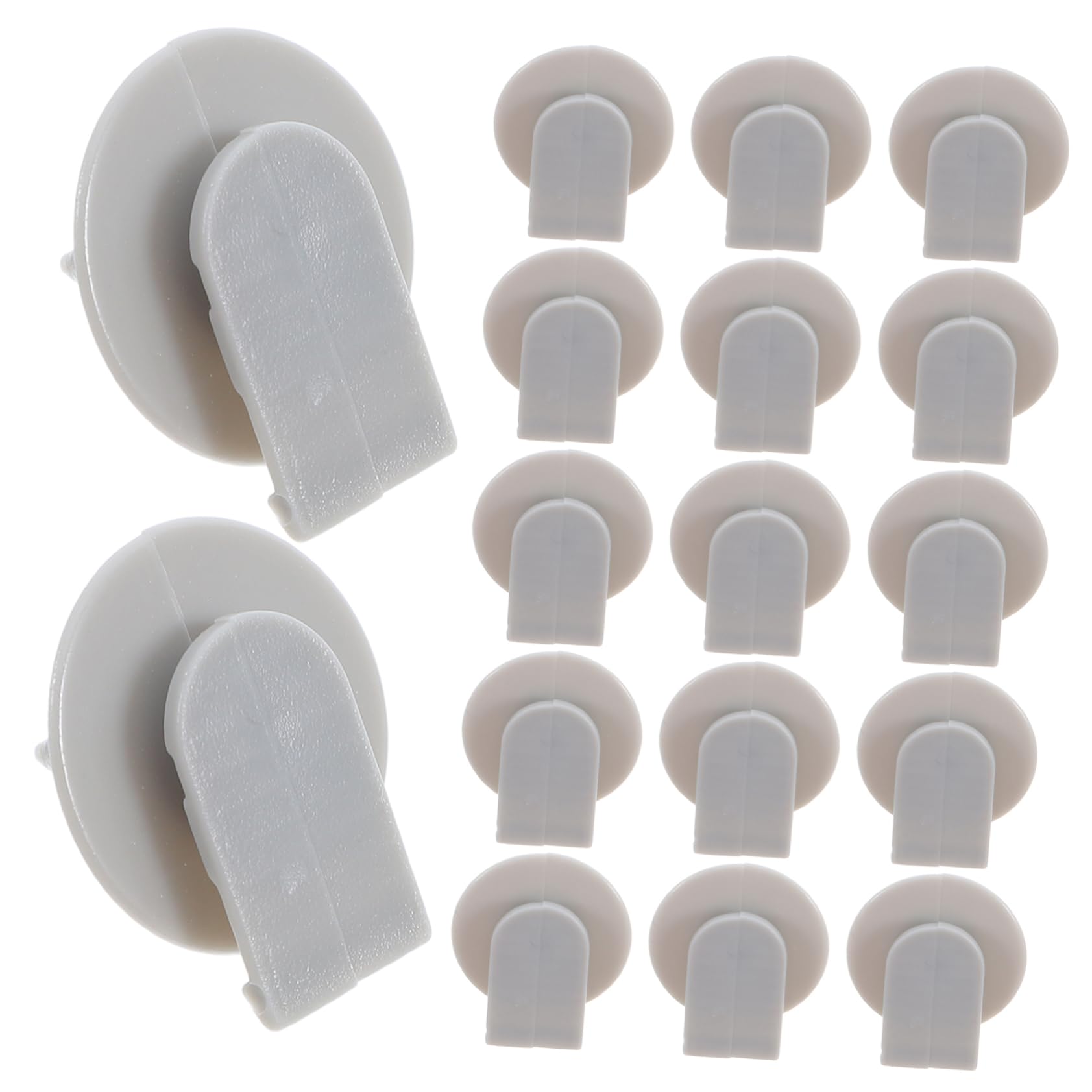 iplusmile 20 Stück Dekorationsclip Clips Für Karosserieverkleidungen Armaturenbrettverkleidungsclips Autoklammern Aus Kunststoff Befestigungselemente Für Autoclips Plastik Light Grey von iplusmile