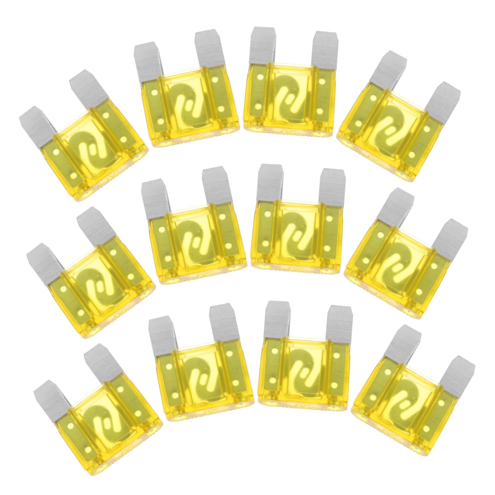 iplusmile 20st Auto Sicherung Ratsche Sicherung Auto Bausatz Auto Mini Sicherung Für Automobil Automatische Sicherung Geräteschieber Mikro-kit Rad Lenkrollen Bausätze Plastik Yellow von iplusmile