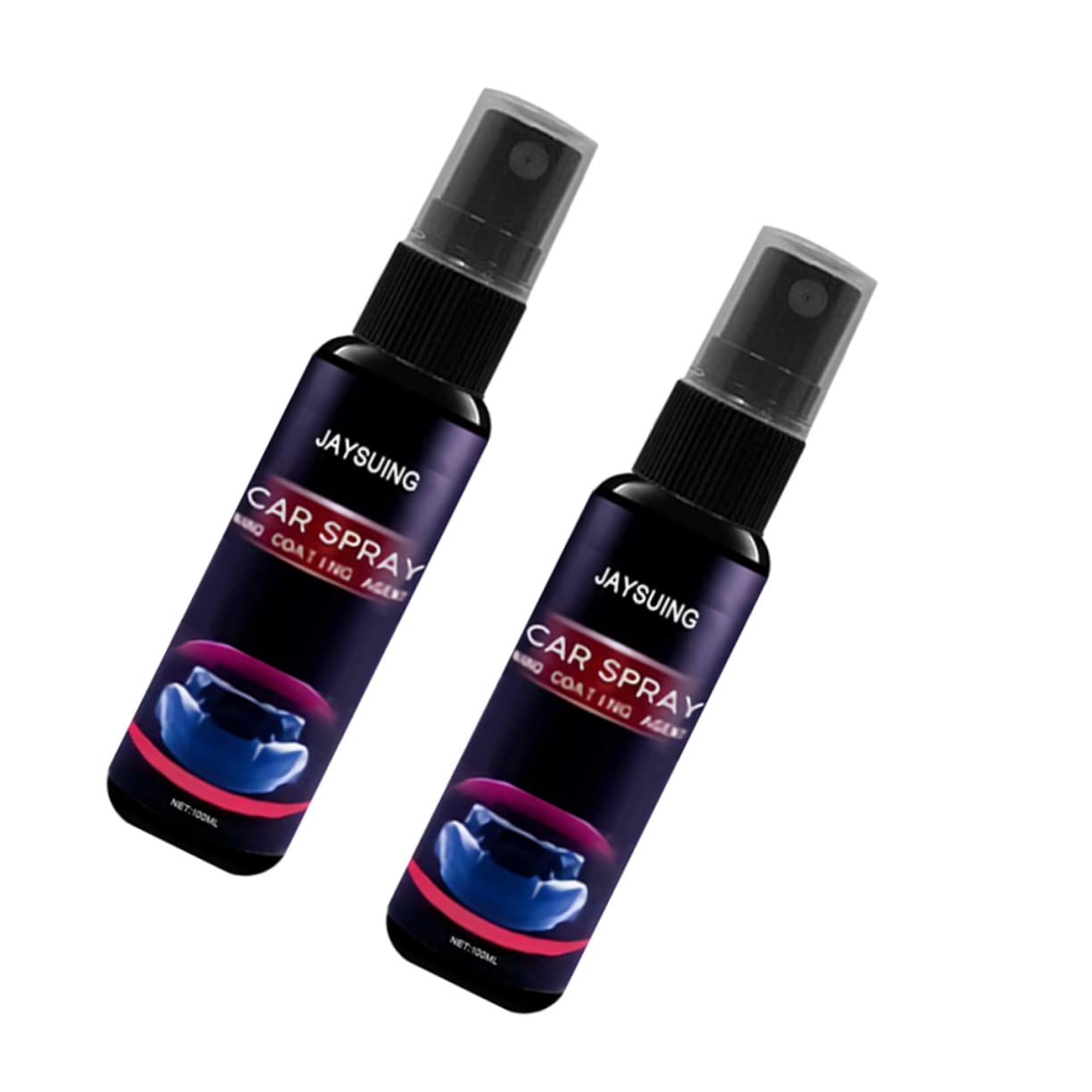 iplusmile 2St auto reparatur spray car scratch repair nano coating spray Reparaturset für Autokratzer Auto Oxidationsflüssigkeit Professioneller Autokratzer-Entferner Autopflegemittel Black von iplusmile