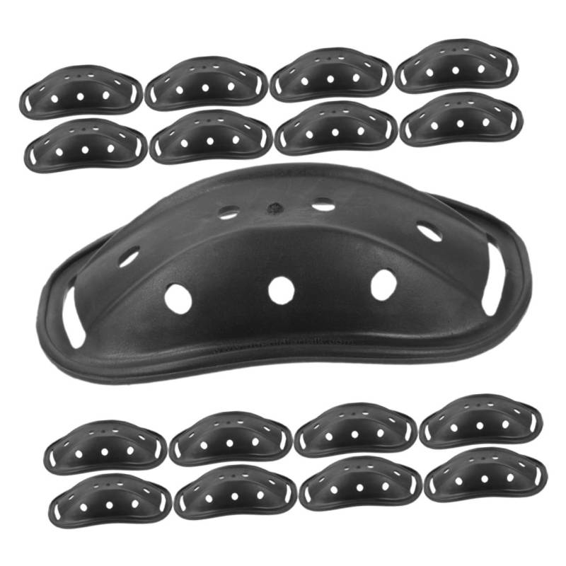 iplusmile 3 Sätze Helmschutz Kinnschutz Für Schutzhelm Helm-kinnstütze Helm-kinnschutz Schutzhelm-kinnriemen Zubehör Für Schutzhelme Helm Kinnpolster Black Plastik 20 Stück * 3 von iplusmile