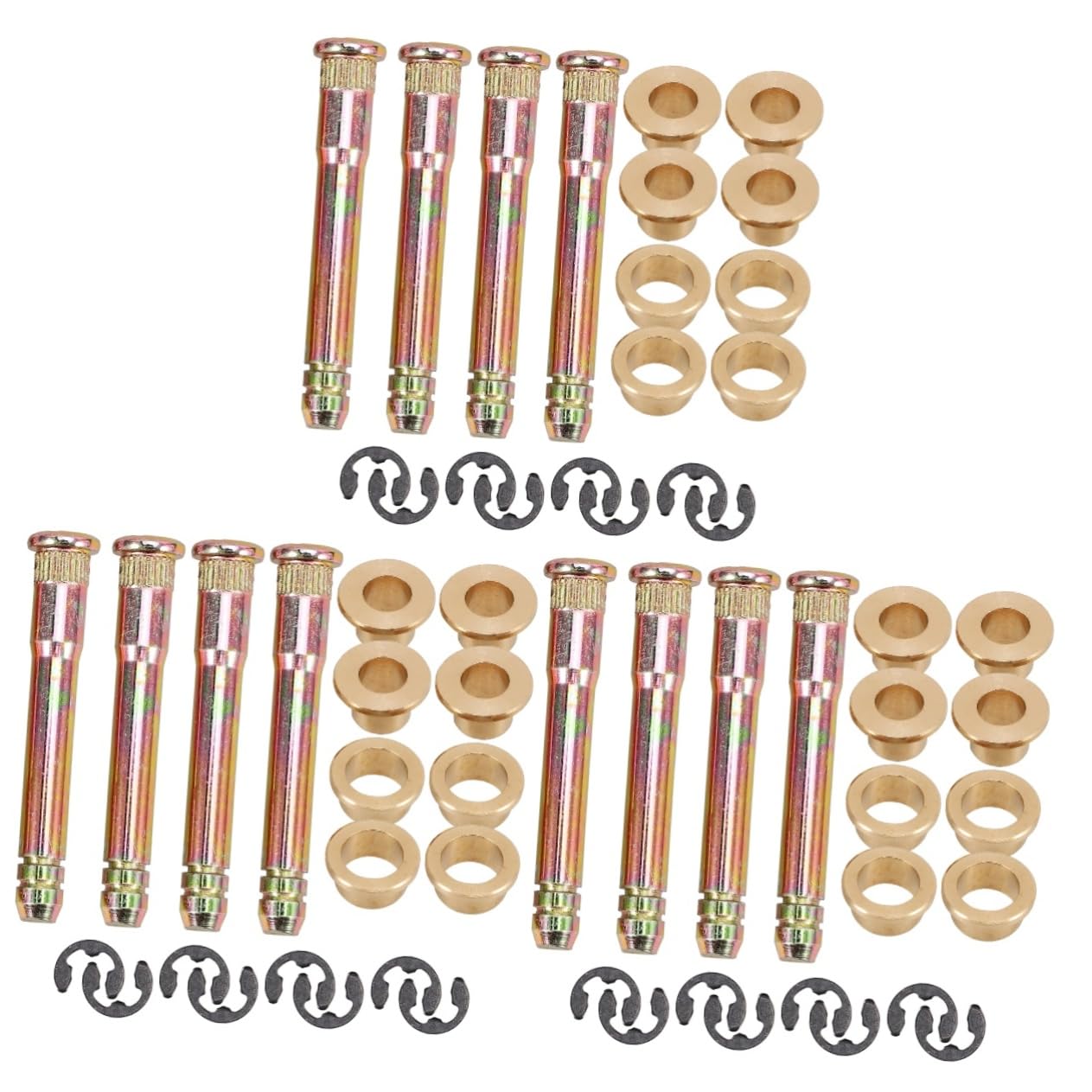 iplusmile 3 Sets Auto Restaurierungsset Scharniere Auto Set Autozubehör Autotürscharnierbuchsen Liner Autotürscharnier Reparaturset Autozubehör Autotürscharnierbuchsen Einsatz Liner von iplusmile