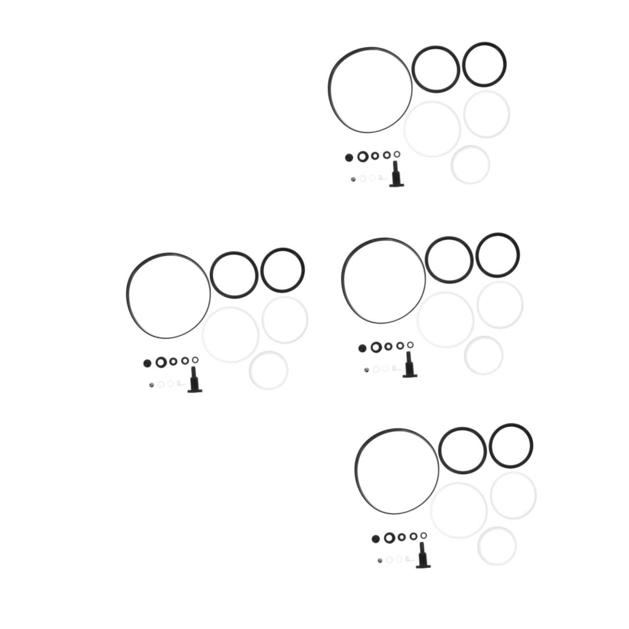 iplusmile 4 Sätze Wagenheber-Reparatursatz Dichtungssatz Reparatursatz für horizontale Wagenheber Jack Zubehör für horizontale Wagenheber Dichtungsring für Schnellkochtopf Buchsen a Plastik von iplusmile