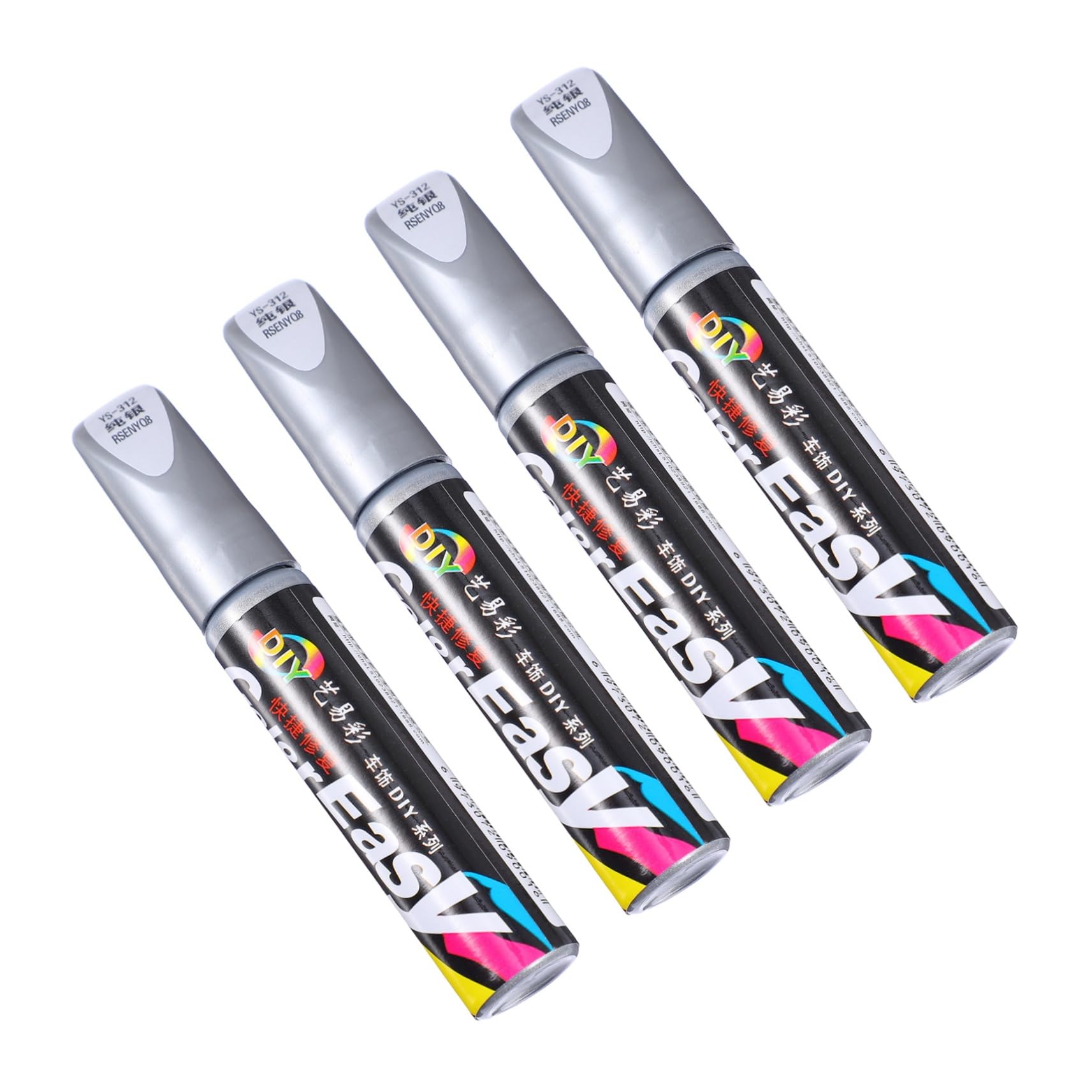 iplusmile 4 Stück Lackstift füllen Windows-Kratzer-Reparatur-Stift Autodiffusor leer car Scratch Repair kfz lackstift Werkzeug Kratzreparaturzubehör Auto Scratch De-Mark-Stift Plastik von iplusmile