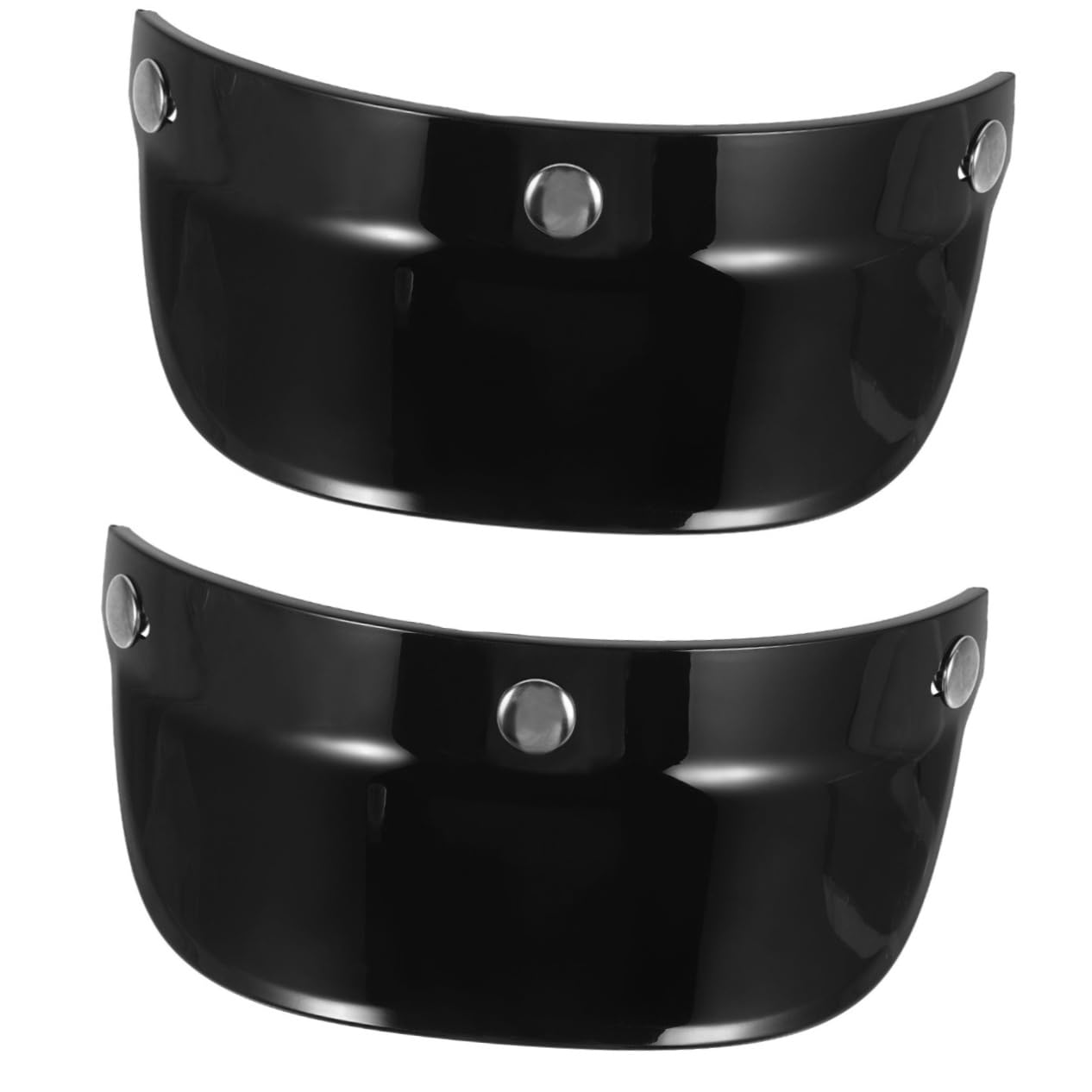 iplusmile 4 Stück Motorradhelmzubehör Visier Motorradschloss Fahrradhelm Visier Motorradmaske Outdoor-sicherheitsvisier Helmständer Visier Für Helm Schrauben Für Motorradhelme Black STK von iplusmile