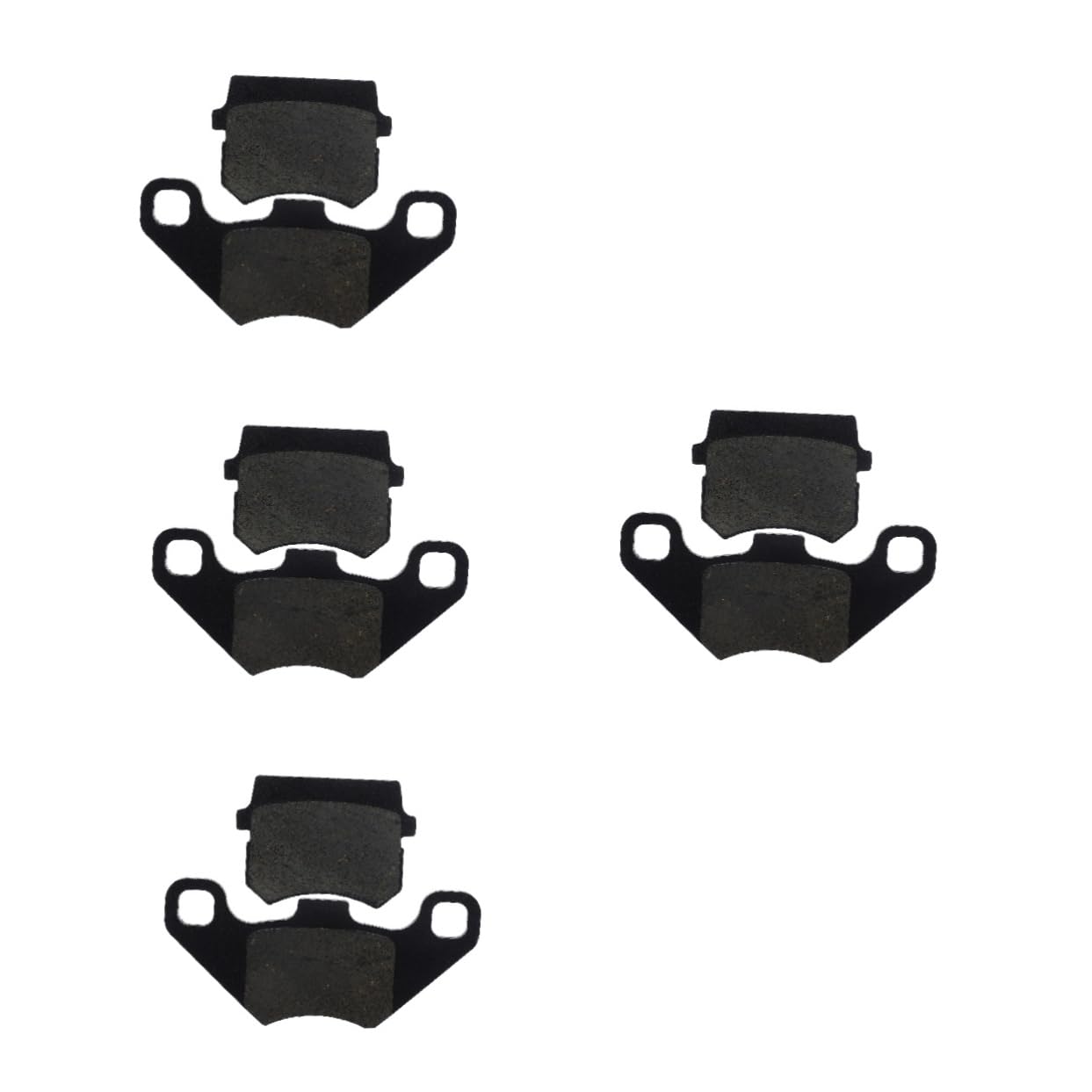 iplusmile 4 Stück Scheibenbremsbeläge Bremsbeläge Zubehör Elektrofahrräder Elektrisches Fahrrad Versorgung Geräuschloser Bremsbelag Versorgung von iplusmile