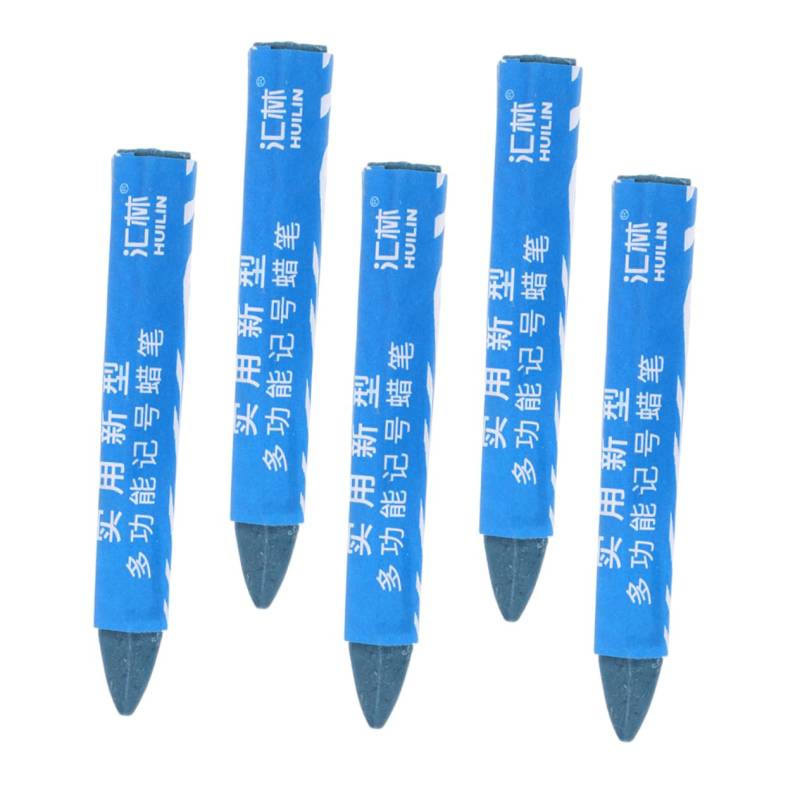 iplusmile 5 STK Reifenmarkierung Wasserdichter Reifenmarker Reifenreparaturstift Autozubehör Markierstift Reifenstifte Markierungsstifte Für Reifen Textmarker Reparaturmarker Wachs Blue von iplusmile