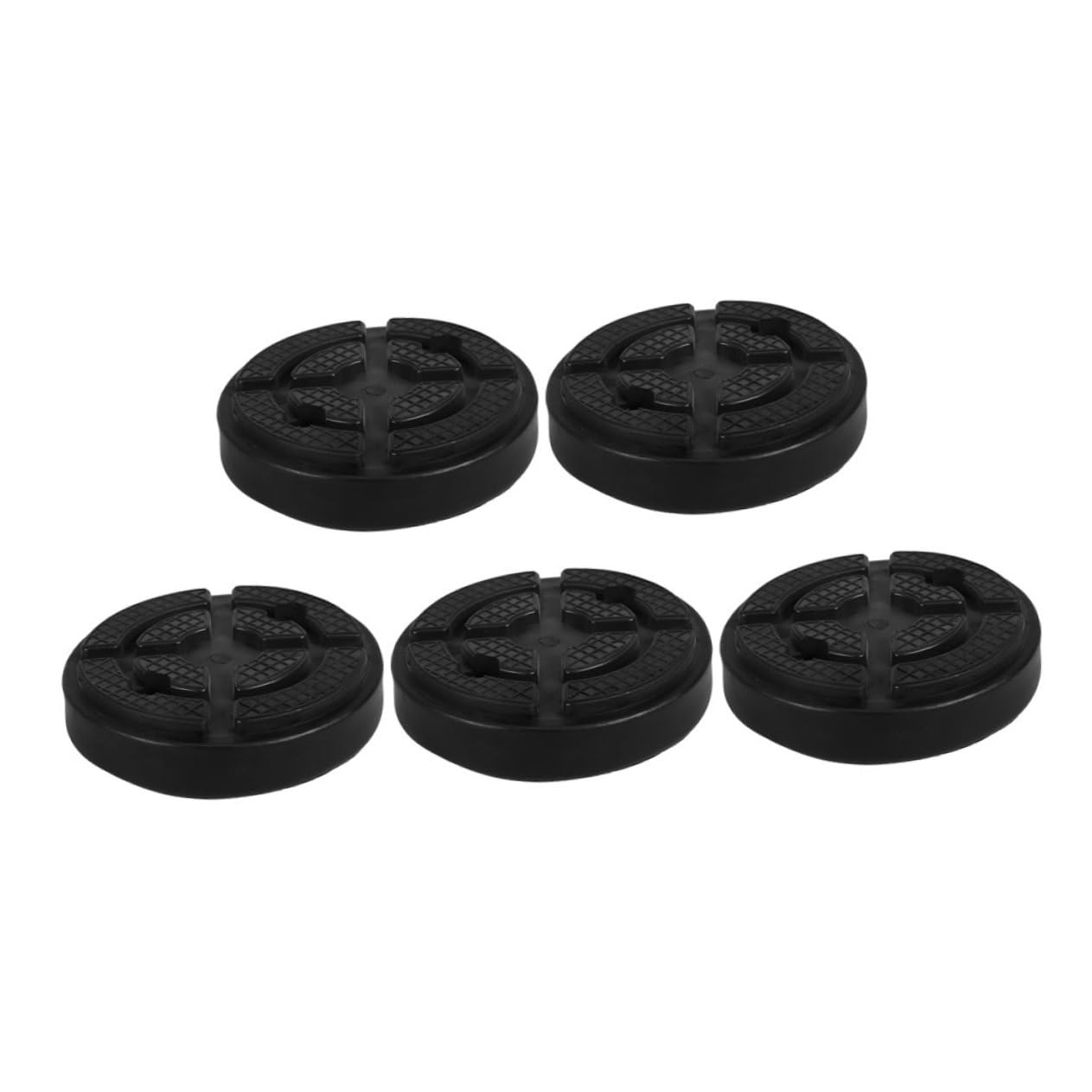 iplusmile 5st Heben Sie Das Gummipolsterzubehör An Klinkenpad-Adapter Wagenheber Geschlitztes Klinkenpad Rahmenschienenschutz Rahmenschienenadapter Gummiklinkenauflage Gummi-adapterpad Black von iplusmile