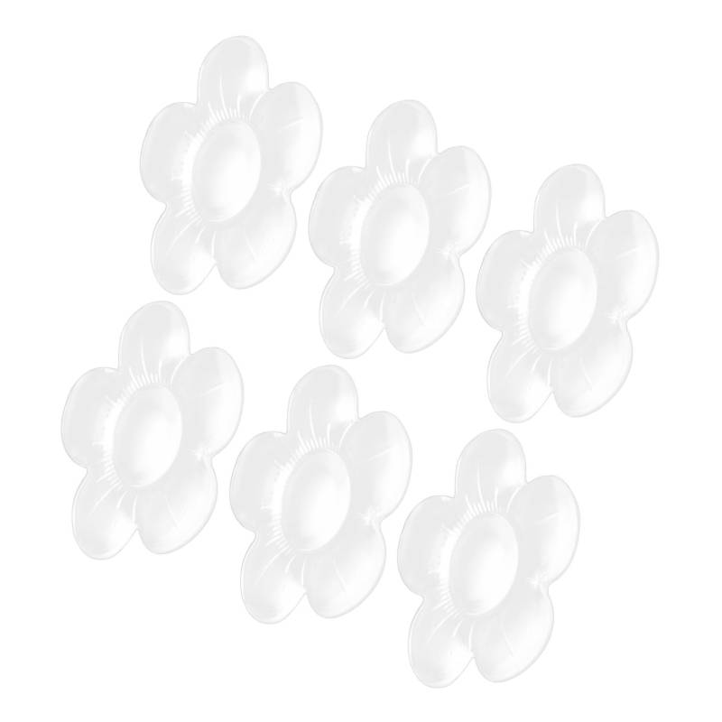 iplusmile 6st Klebendes Crashpad Türstopper Für Die Wand Türknaufstopper Aus Silikon Schrankstoßstangen Klar Türgriffschutz Türstoppergriff Wandschutz Für Türstopper Transparent Kieselgel von iplusmile