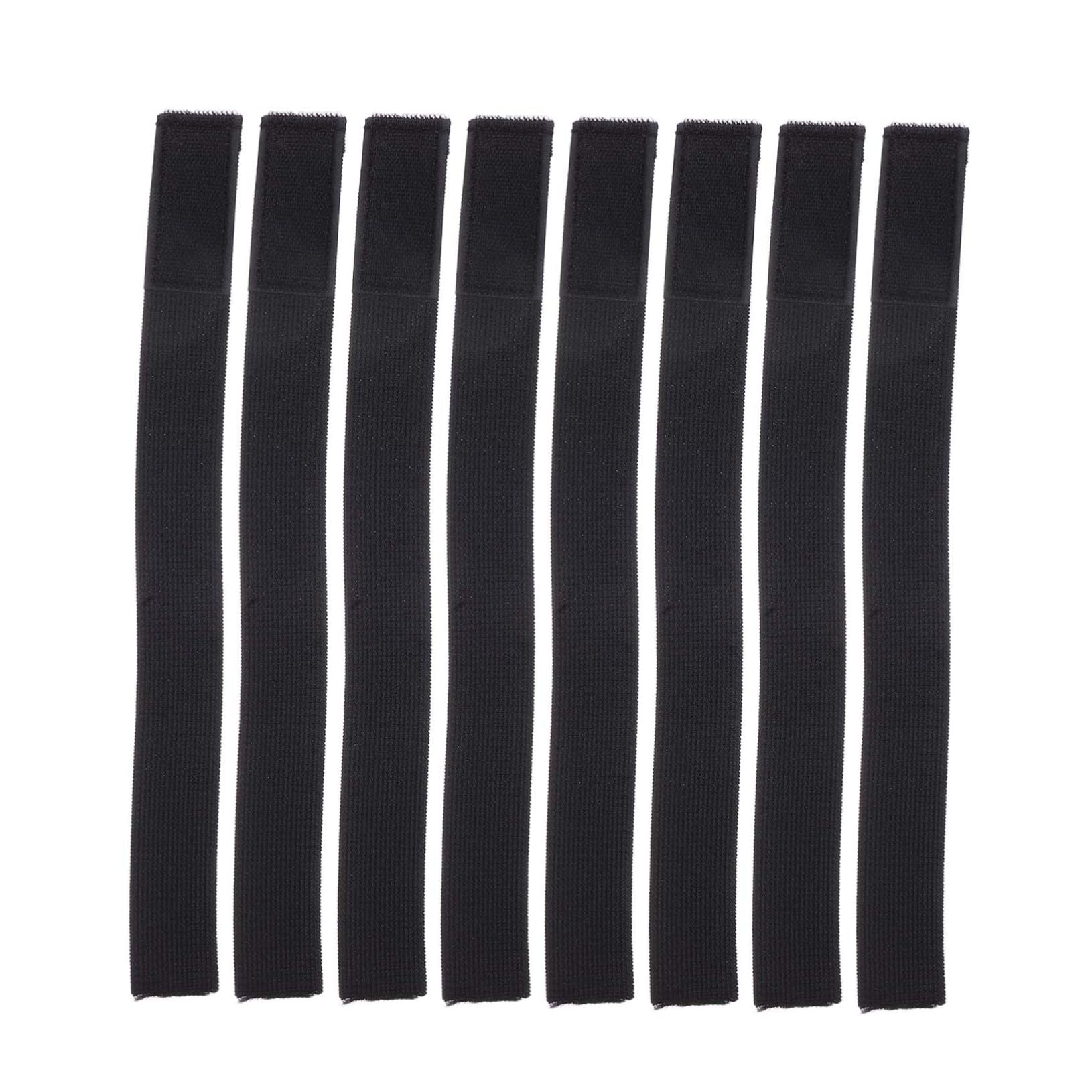 iplusmile 8st Klettverschlüsse Klebeband Kofferraumdeckelhalterung Astschere, Keile Knöchelstiefelband Wanderschuhband Schalter Für Dunstabzugshaube Ölleitung Schiebetürschalter Black Nylon von iplusmile