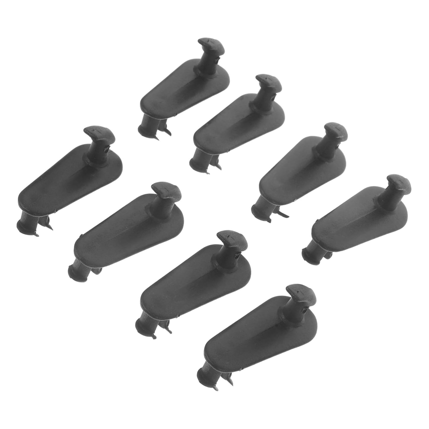 iplusmile 8st Schnalle Für Automatten Auto-fußmatten-teppichclips Bodenschutz Für Möbelbeine Möbelgleiter Für Teppiche Stuhlbein-bodenschoner Auto-Visier-Clip Fußmattenhalter-Clips Black von iplusmile