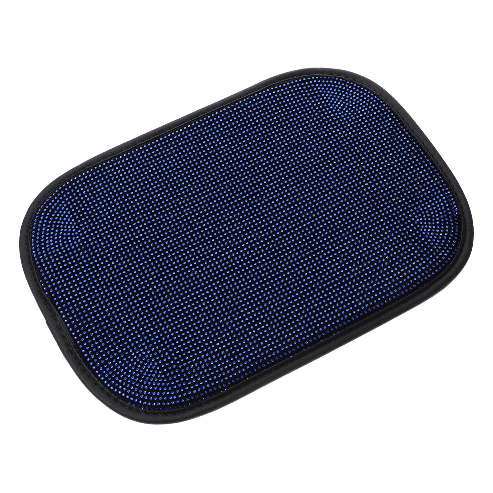 iplusmile Auto Armlehnenbezug Modischer Armlehnenpolster Für Das Auto Console Box Arm Rest Pad Praktisches Autozubehör Blaues Diamantdesign von iplusmile