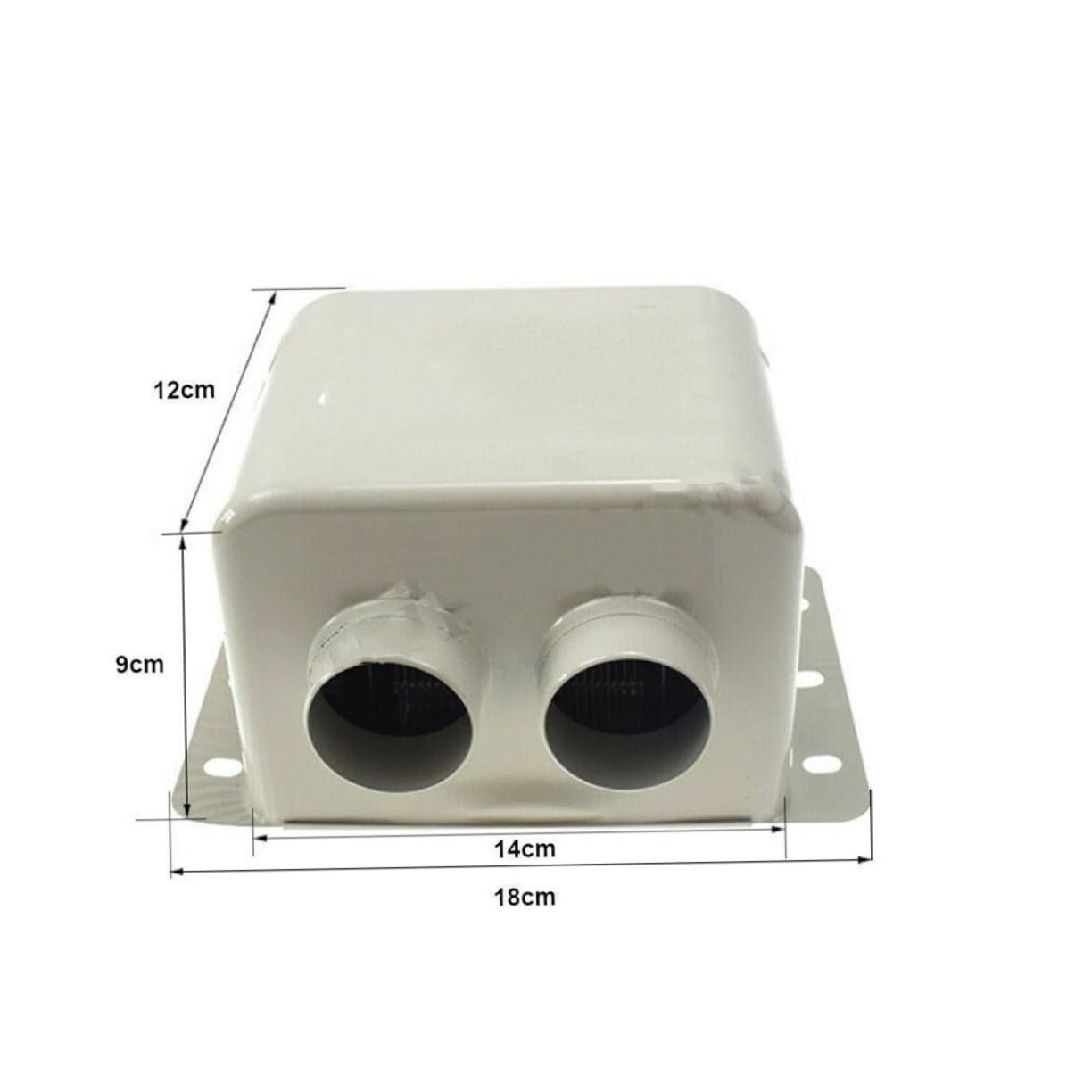 iplusmile Auto Defroster Fahrzeug Entnebler Automatischer Schneebeschlag Heizwagen Auto Starthilfe Stellglied Wärmer Auto Abtauen Entlüftungsschlauch Tragbare Heizung Beim Camping Weiß von iplusmile