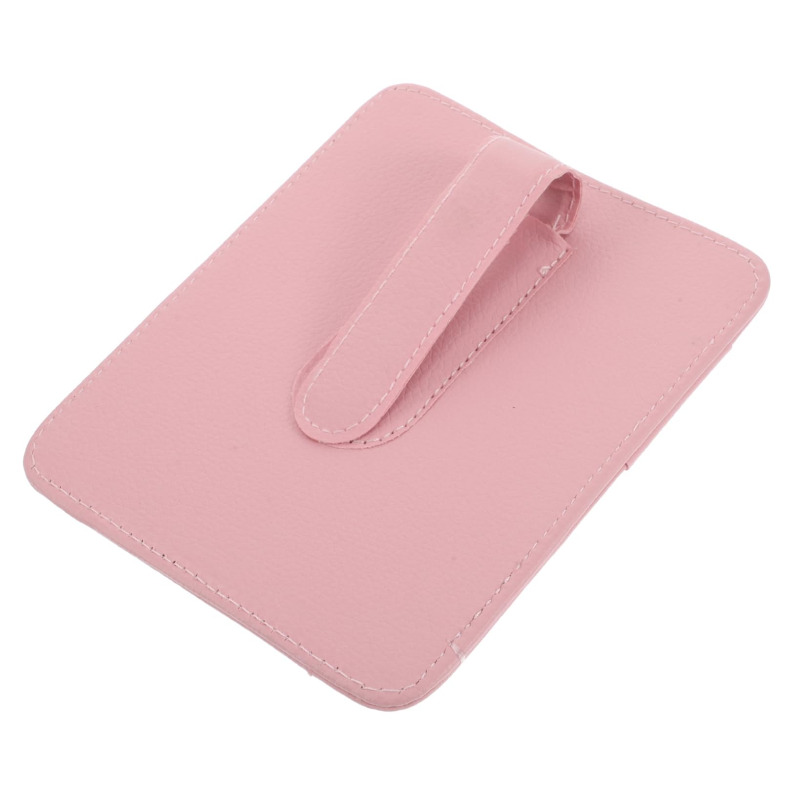 iplusmile Autobrillenclip Brillen-Organizer Auto Auto-Visier-Clip Visierbrillenclip Sonnenbrillenclip Für Autovisier Sonnenbrillenhalter Für Auto-visierclip Visierspeicher Rosa Pu-Leder von iplusmile