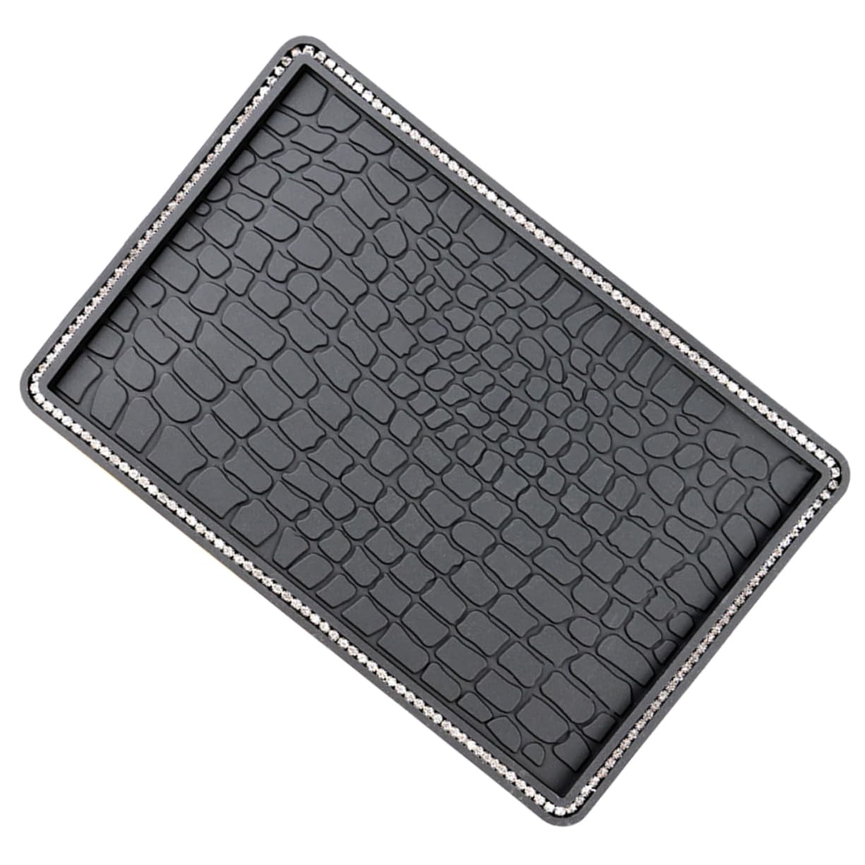 iplusmile Automatten Montageunterlage Zubehör für Bling-Accessoires Anti-Pad Auto-Gadgets Dashboard mat inneneinrichtung rutschfeste Armaturenbrettauflage Telefonpad fürs Auto PVC Black von iplusmile