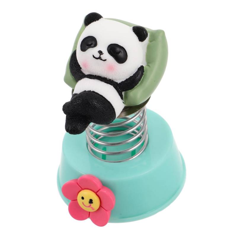 iplusmile Autoschmuck Panda Auto Zubehör Auto Dashboard Auto Panda Dekoration Niedlicher Panda Fahrzeug Innenraum Accessoires süßes Autoornament Panda-Figur Panda-Zubehör Harz von iplusmile