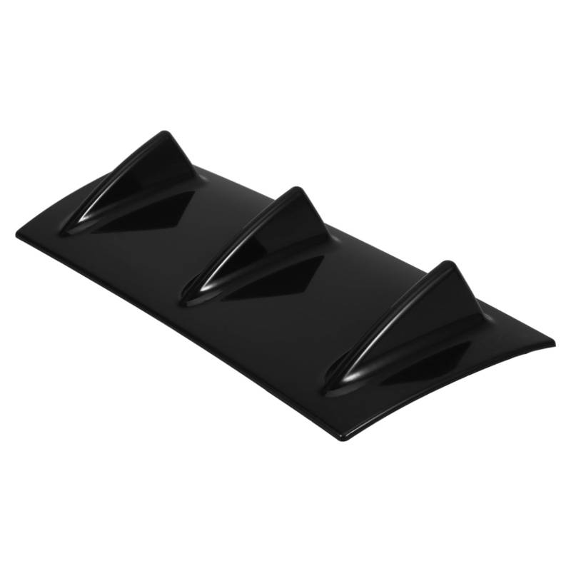 iplusmile Chassis Haifischflosse Zubehör Heckspoiler Für Stoßfänger-spoiler Heckstoßstangenspoiler-diffusor Für Auto Spoiler Für Auto Diffusor Für Die Hintere Stoßstange Abs Black von iplusmile