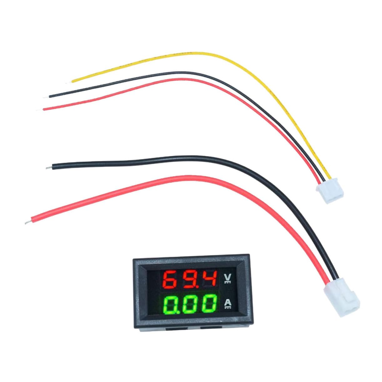 iplusmile Digitales Voltmeter Und Amperemeter 10A Spannung Und Strom Tester Für KFZ Mit Großem LCD Display Ideal Für Präzise Messungen Im Auto Kompakt Und Benutzerfreundlich von iplusmile