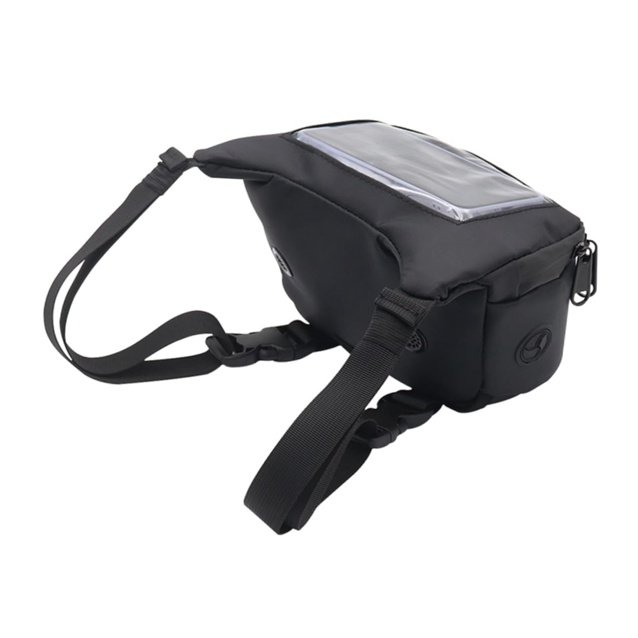 iplusmile Fahrrad-kopftasche Fahrradtaschen Beintasche Fronttasche Fahrradgrifftasche Satteltaschen Sitz Scooter-Fronttasche Fahrradkorb Roller Halter Träger Polyester Black von iplusmile