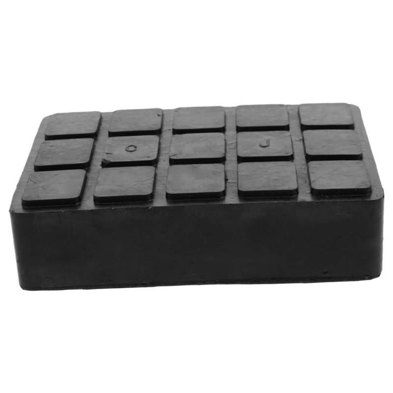 iplusmile Hebebühnen Gummi Pad Adapter Pads Langlebiger Silikonblock Hebebühnen Abstandshalter Wagenheber Pad Quetschschweißschutz Stützblock Hebebühnen Zubehör Auto Reparatur von iplusmile