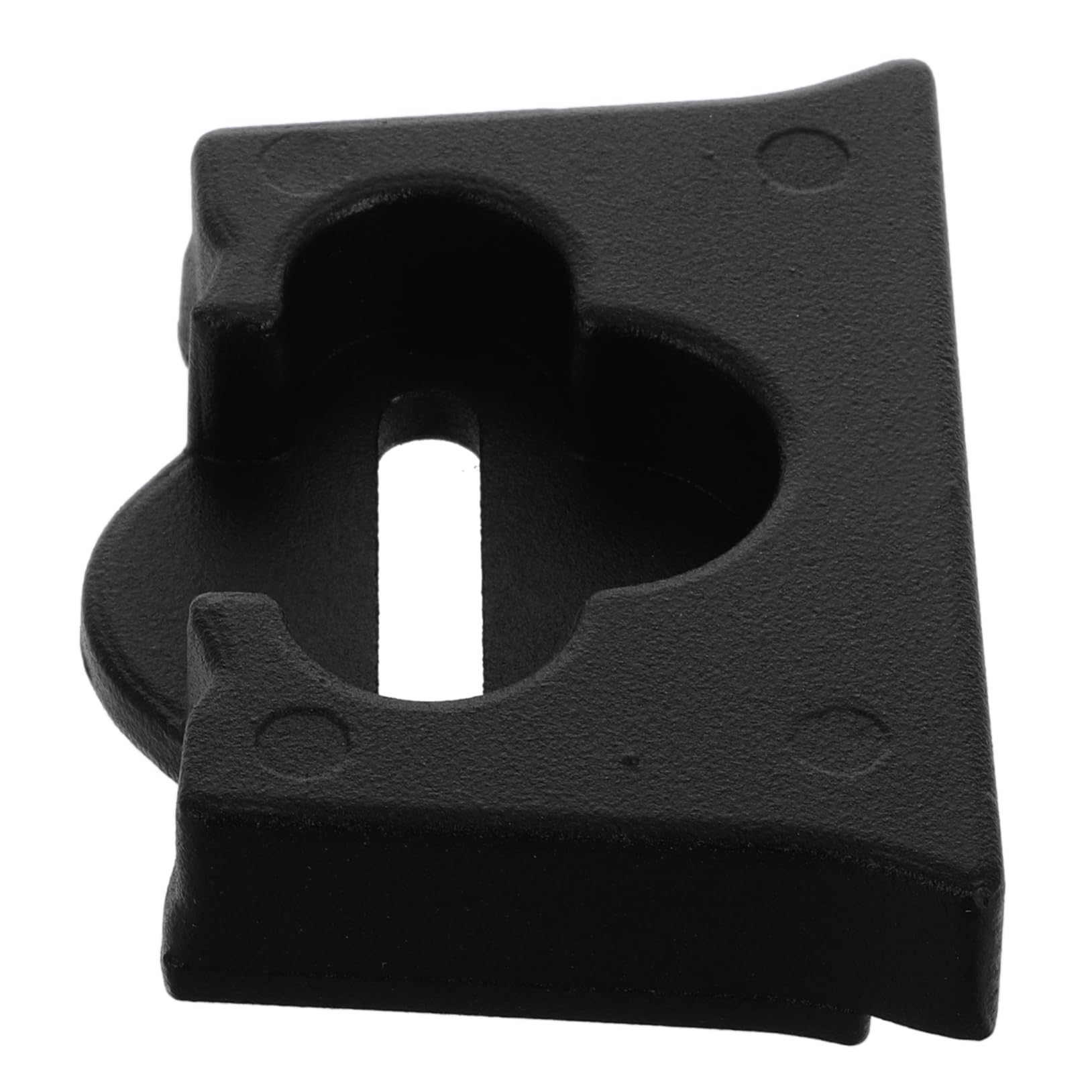 iplusmile -Heckklappenblock Anschlagkissen der Heckklappe Heckklappendichtungssatz Heckklappenbegrenzerblock Türstopper hinten Hintertür-Prüfwerkzeug Heckklappenzubehör Metall Black von iplusmile