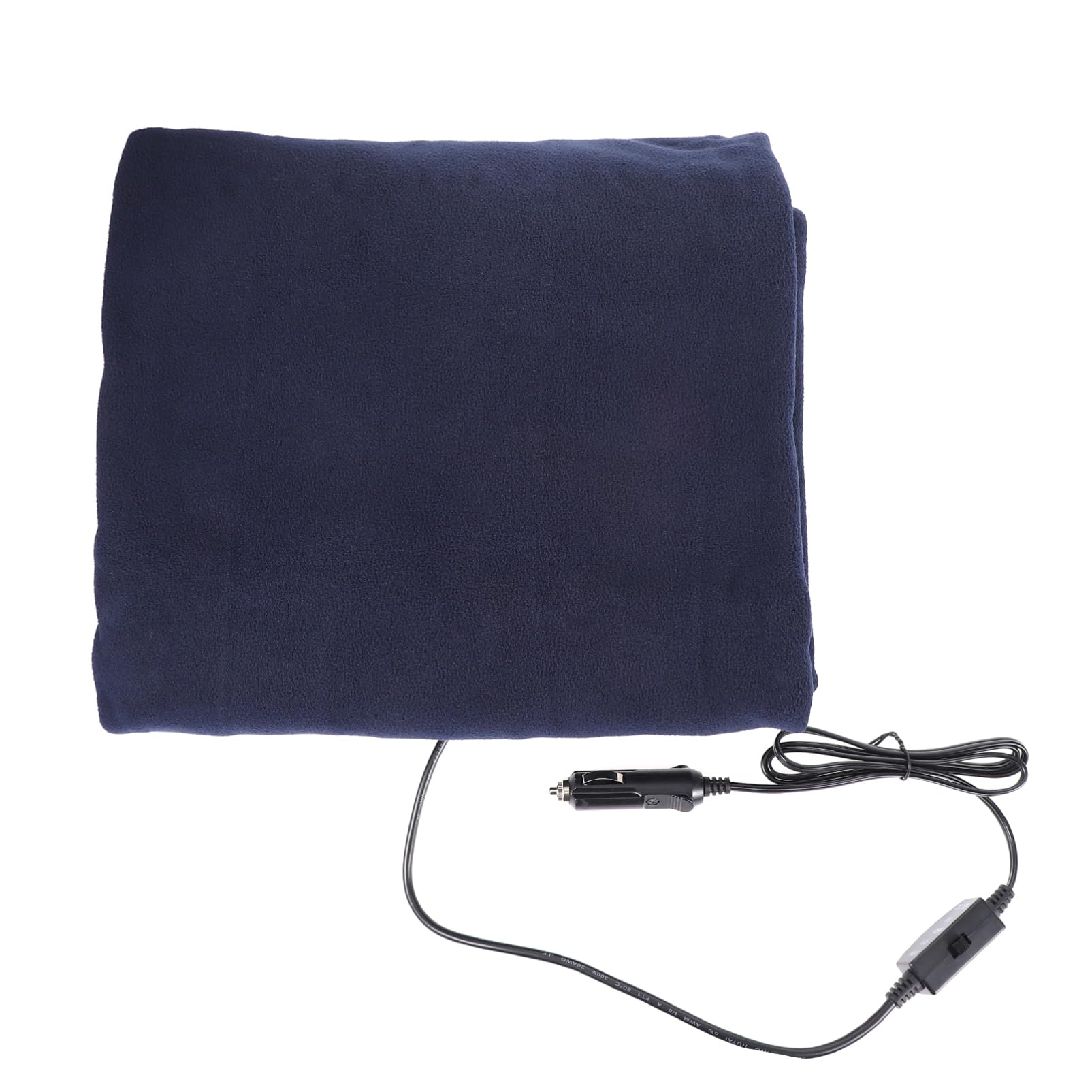 iplusmile Heizdecke Elektroheizung Autodecke elektrisch warm Heizung Reisewurf elektrische Decke Electric Blanket Automobil elektrische Reisedecke beheizte Reisedecke Polarfleece Blue von iplusmile