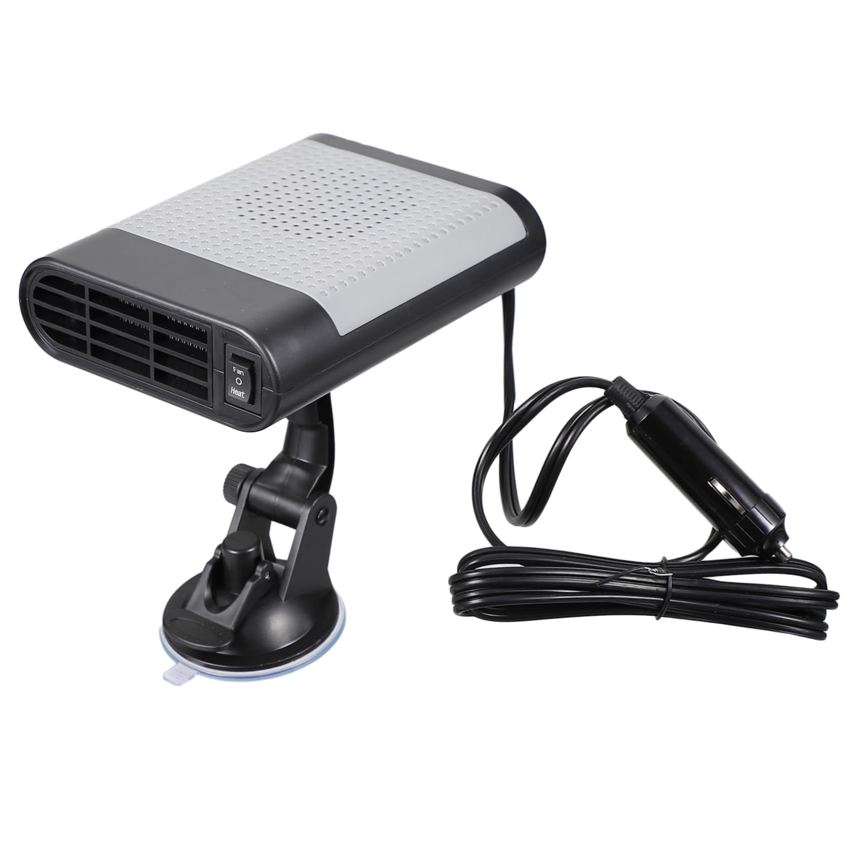 iplusmile Heizung Starthilfe Autozubehör automatisch Notfallset fürs Auto Fahrzeug Luft heizlüfter auto car heater kfz zuheizer auto Rotationsheizgebläse auto defroster Abs Black von iplusmile