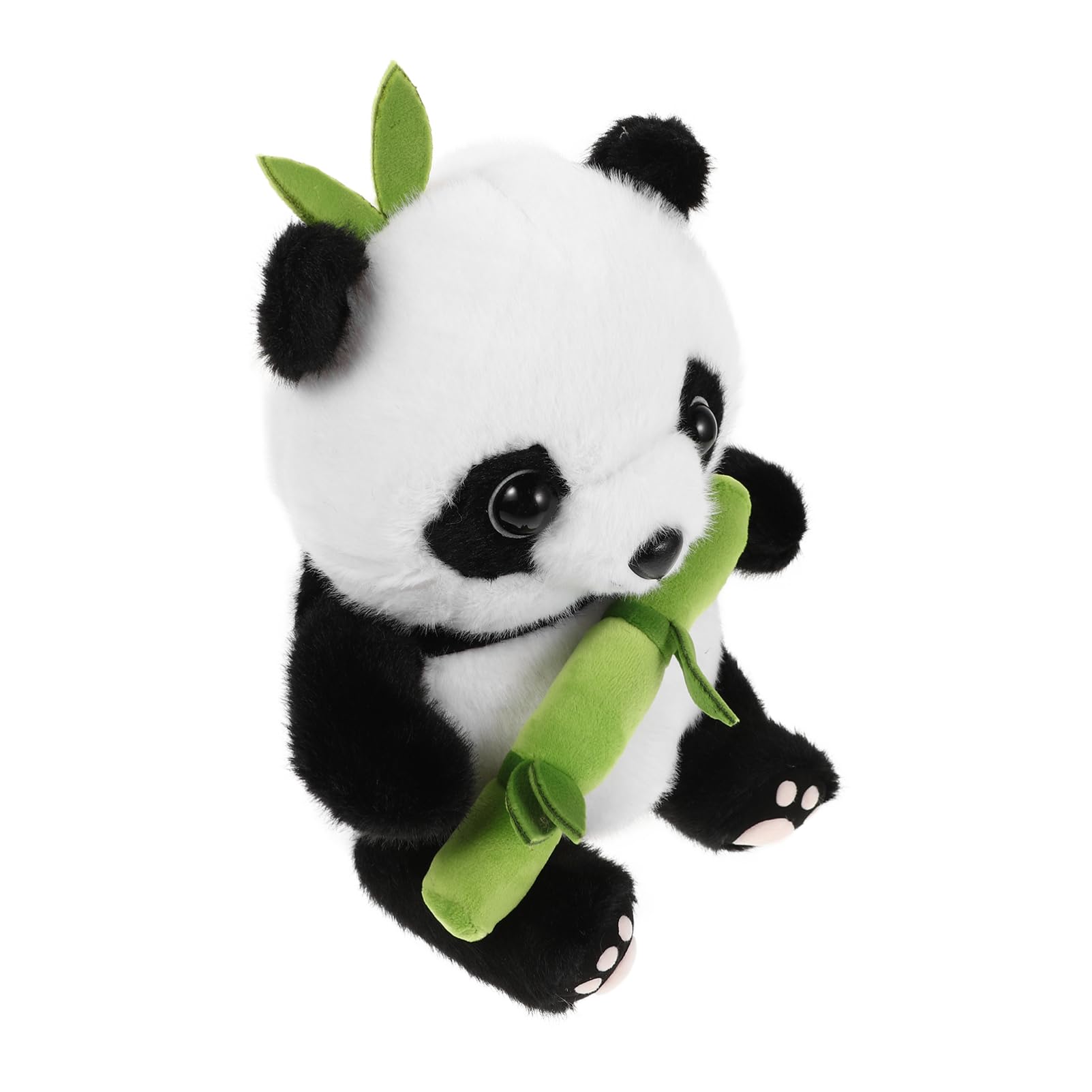 iplusmile Panda-Puppe Panda Panda plüschtier Panda Wohnaccessoire Panda Kuschelpanda Kawaii Stofftier Plüschtiere gefüllter Panda Cartoon-Autozubehör PP Baumwolle von iplusmile