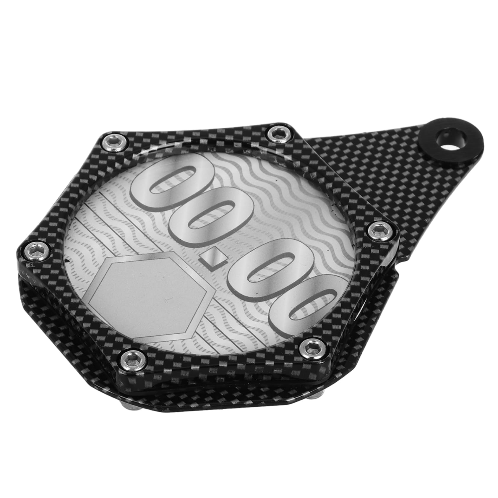 iplusmile -steuerschild Kennzeichenhalter Halter Für Die Lizenzhalterung Kennzeichenhalter -plattenrahmen Chrom Motorradzubehör Aluminiumlegierung Black von iplusmile