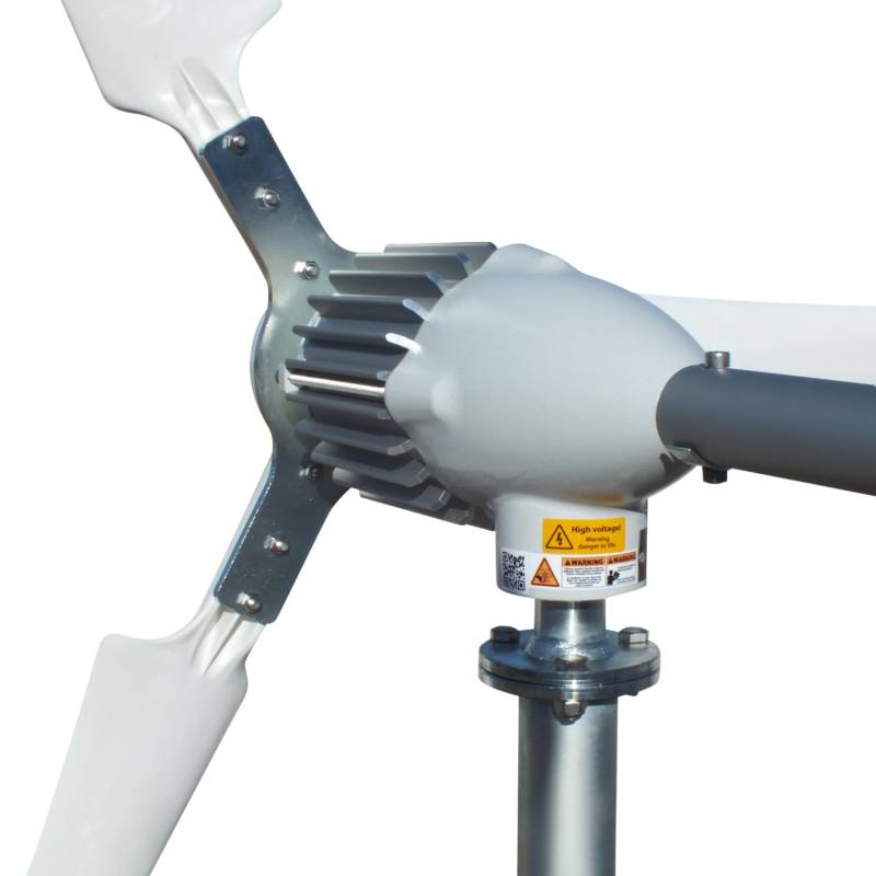 Wind Turbine Generator ISTABREEZE i-1000 Watt 24 Volt Windkraftanlage - Flügel in weiß Windgenerator (1000 Watt 24 Volt) von istabreeze