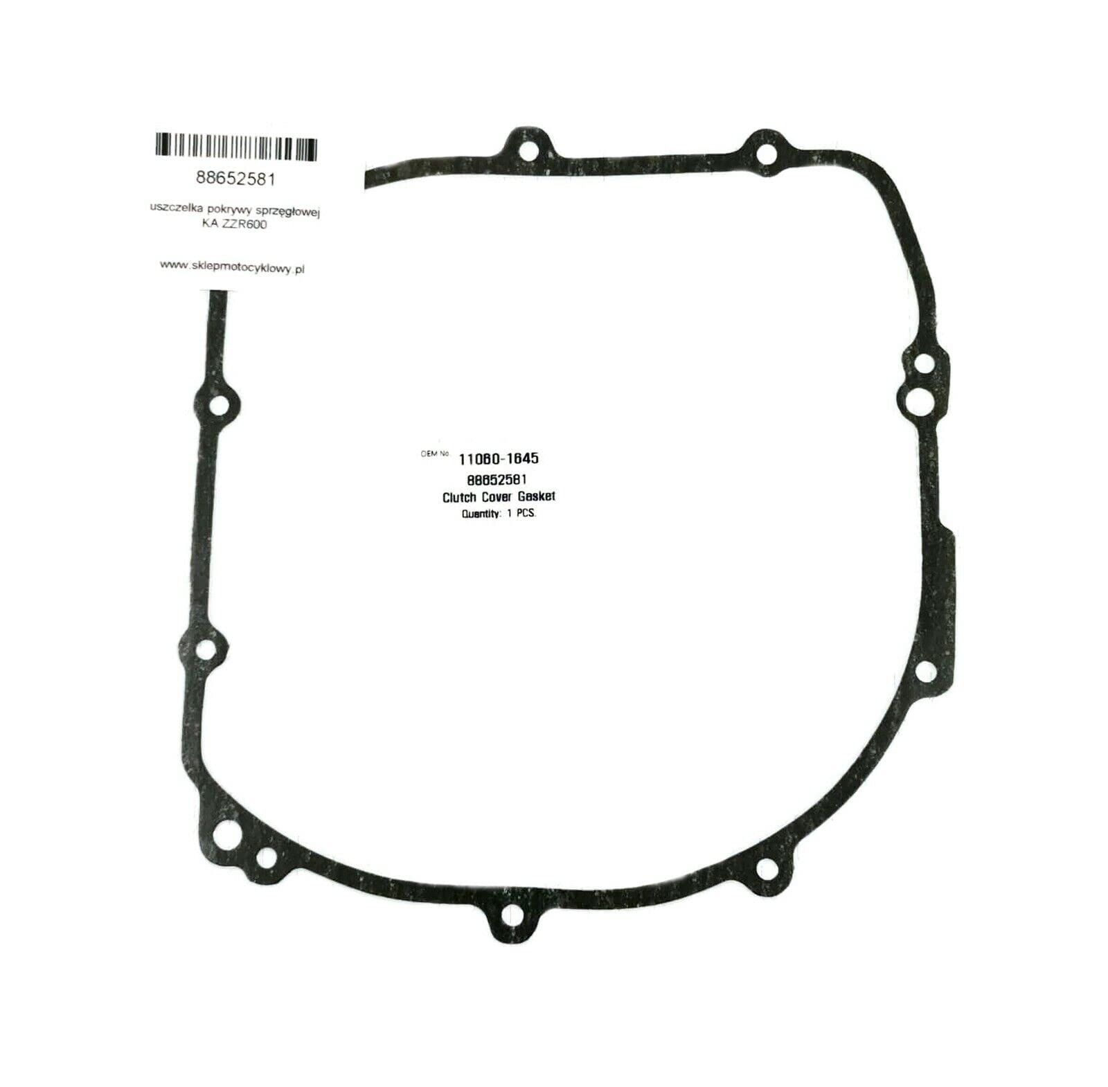 Kupplungsdeckeldichtung für KAWASAKI ZZR 600 90-94 Clutch cover gasket von italyracing