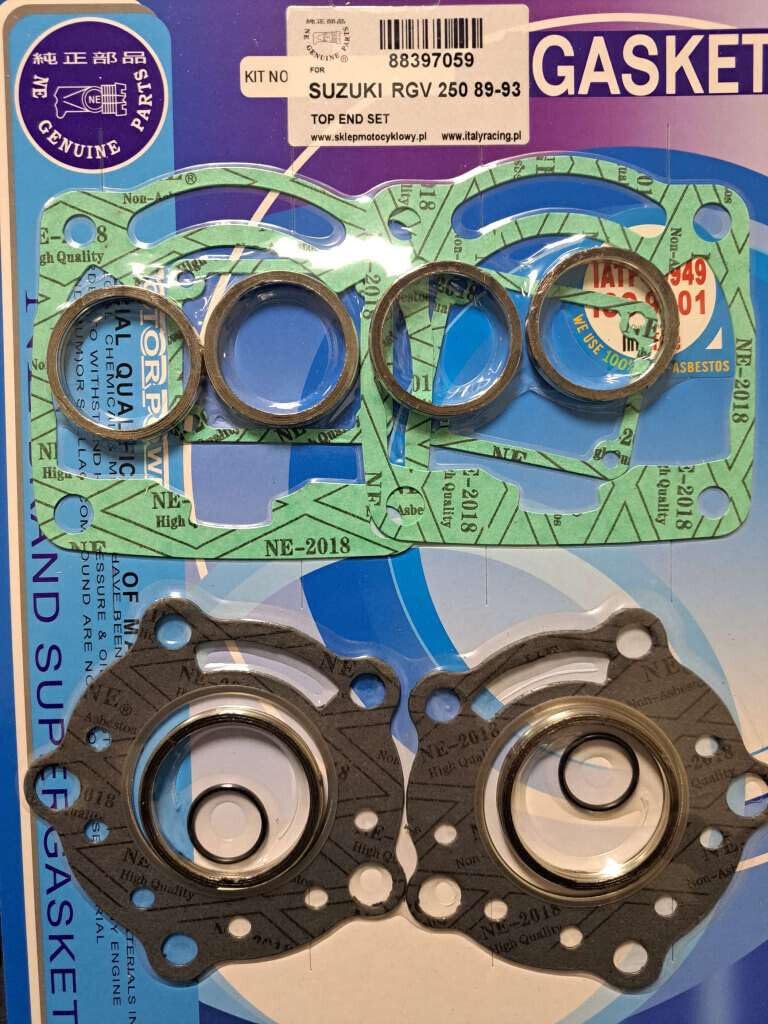 Motordichtsatz Dichtsatz Gasket Set TOP END für APRILIA RS SUZUKI RGV 250 von ItalyRacing