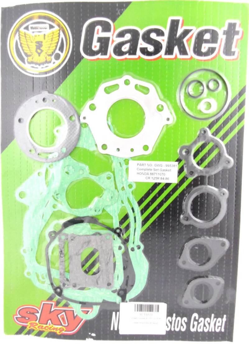 Motordichtsatz Dichtsatz für HONDA CR 125 R 84-86 Gasket set von ItalyRacing