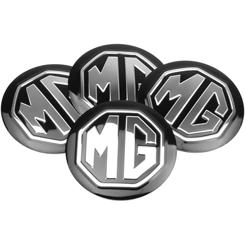 4 Stück Radkappen für MG MG4 2022-2023 Reifen und Felgen Zubehör Logo Radnabenabdeckungen Auto Dekoration Badge Zubehör von jIZYHQFKS