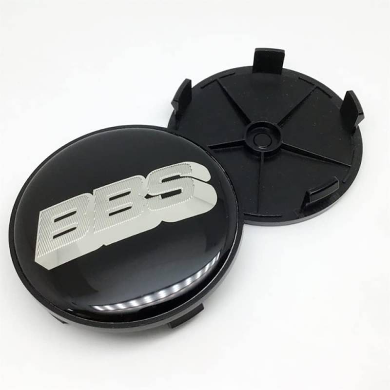 Auto Aluminiumlegierung Nabenkappen Radmitte Reifen Emblem Abdeckung für BBS 68 mm Felgen Aufkleber Styling Dekorieren Zubehör von jIZYHQFKS