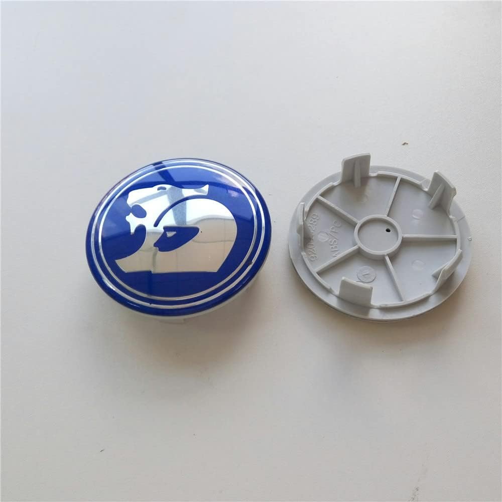 Auto Nabenkappen Staubdichte Felgen Badge Wheel Center Caps Wasserdichte Radkappen Außendekoration Zubehör Für Holden HSV 63mm von jIZYHQFKS