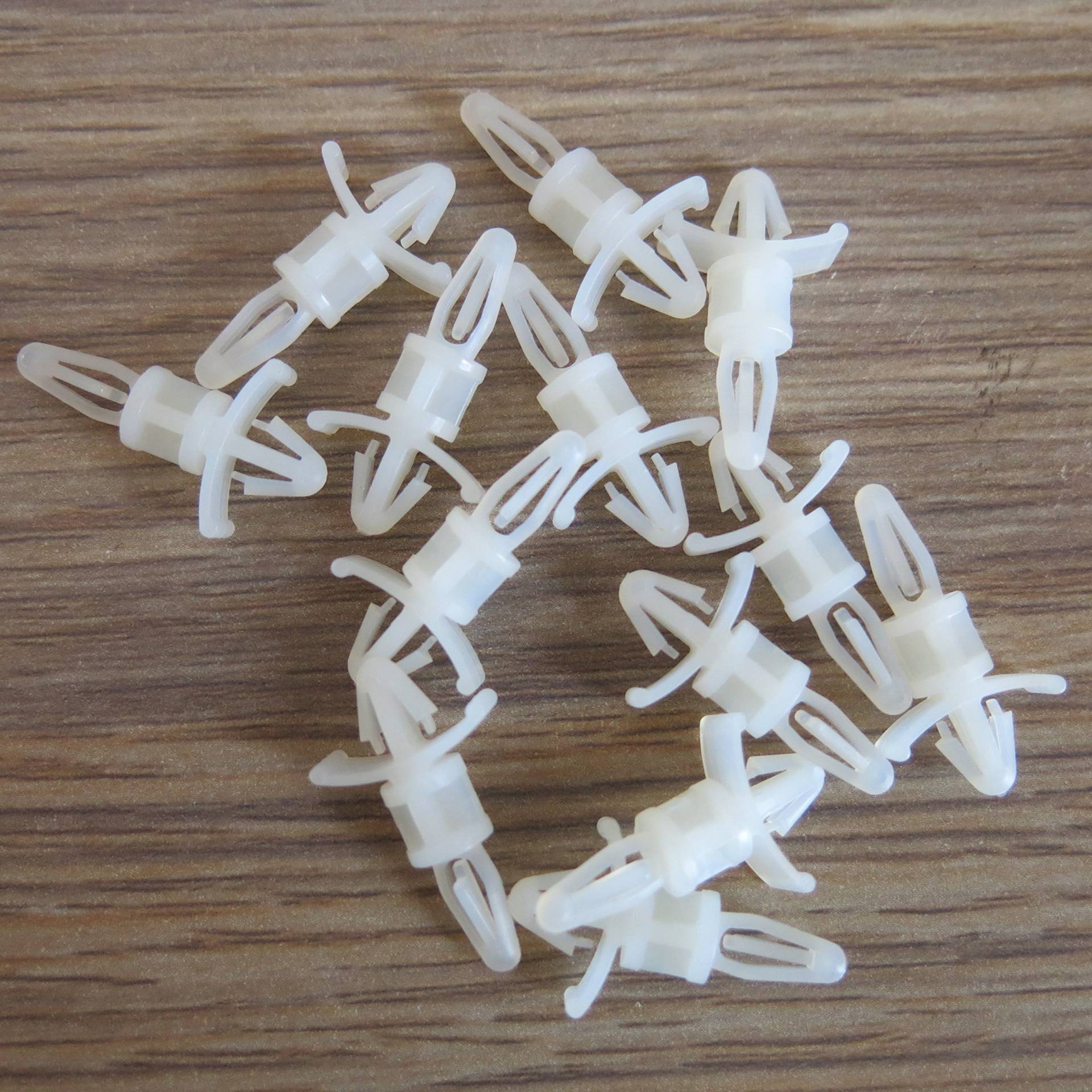 100Pcs Nylon plastik PCB circuit board Abstandhalter Halter Spacers Standoff halter fixed clips 4/4.8mm Hole thinkness 2.0/1.6 Locking Snap-In Posts (MCS12) von jingtongda