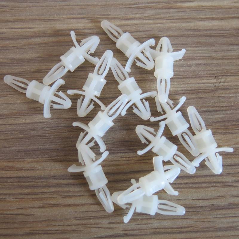 100Pcs Nylon plastik PCB circuit board Abstandhalter Halter Spacers Standoff halter fixed clips 4/4.8mm Hole thinkness 2.0/1.6 Locking Snap-In Posts (MCS6) von jingtongda