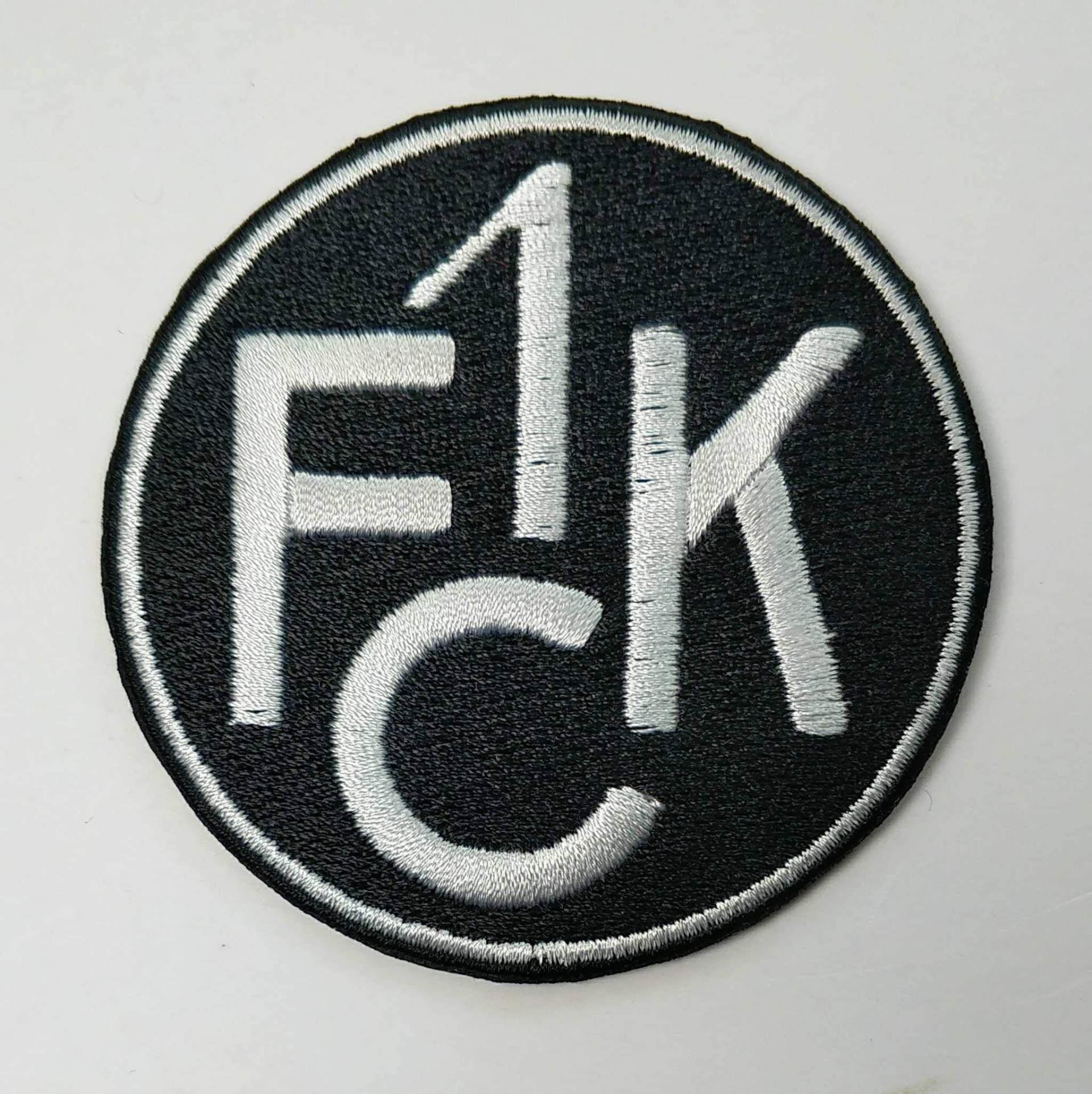 2stk FC Kaiserslautern schwarz Aufnäher Patch Football Fussball Soccer Club Iron on bügelbild aufbügler Badge von jingtongda