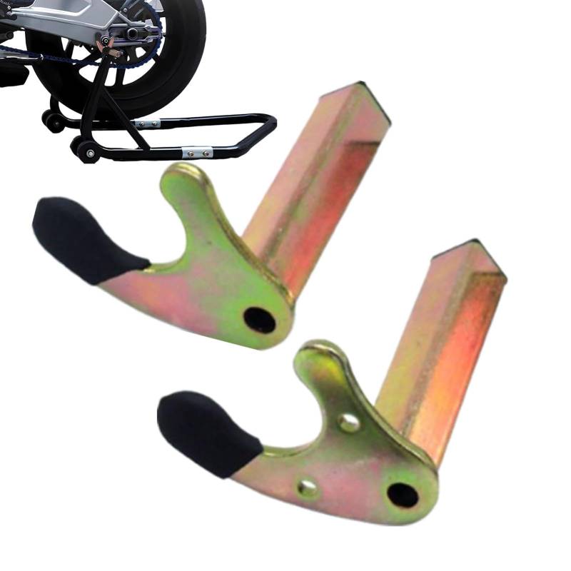 jlceh Motorrad Hinterradständer - Heavy Duty Rear Stand Adapter - Swingarm Spool Lift Stand, Motorrad Paddock Ständer Haken für Berg, Straße von jlceh