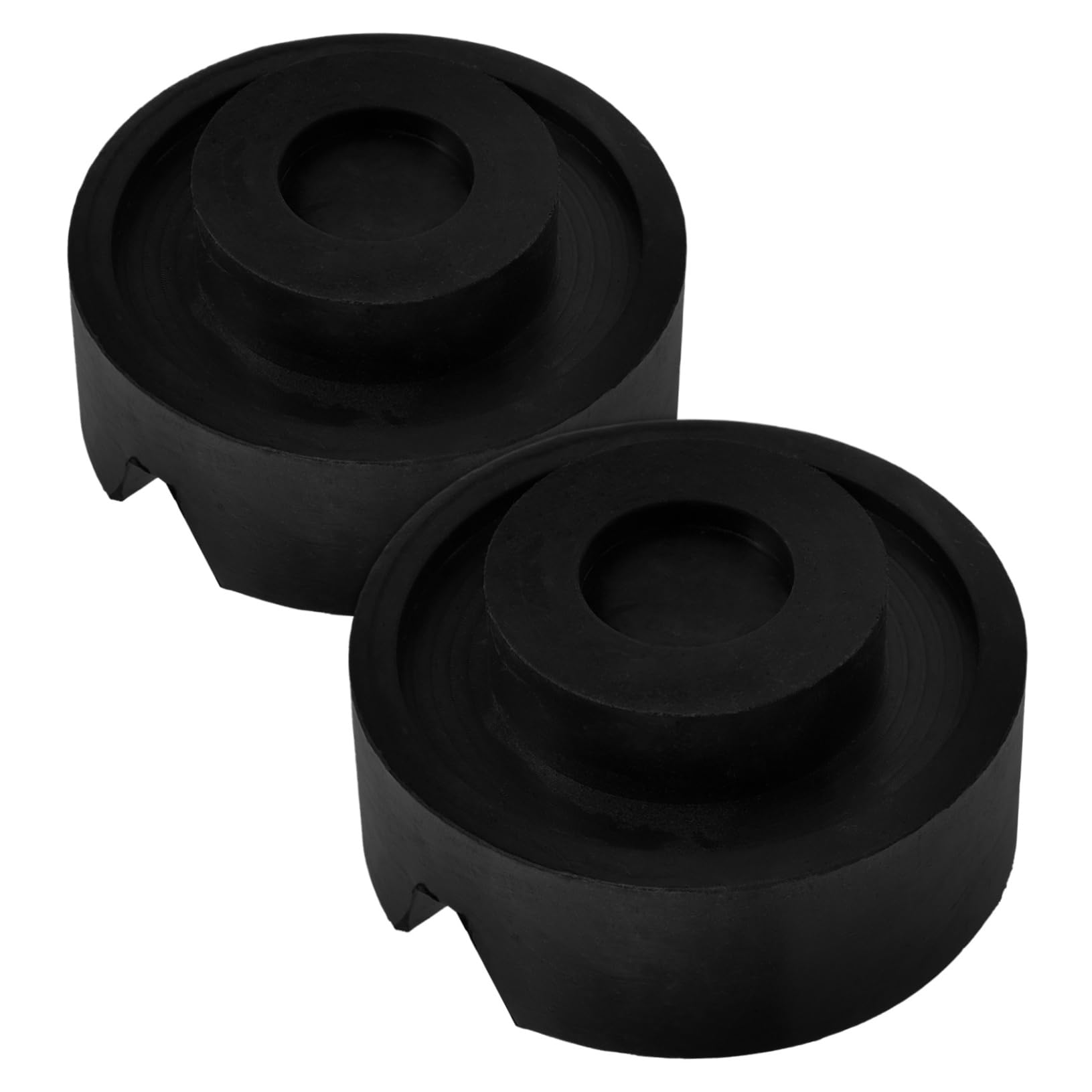 1 Satz Wagenheberauflage Jack-Pads Jack-Lift-pad Austausch Der Wagenheberpolster Stabilisator-wagenheberpolster Bodenklinkenadapter Auflage Heben Wagenheber-Pads Gummi Black 2st jojofuny von jojofuny