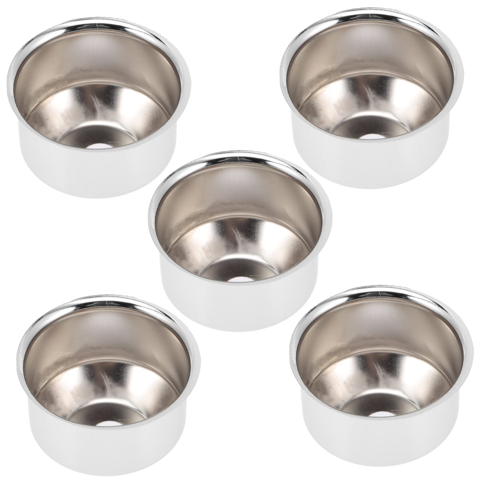 jojofuny 10st Leichte Tasse Lampensockel Tassen Deckenhintergrund, Leuchten, Decke E27 Lampenfassungen E27 Lampenfassung Becher Lampenhalter Lampenbecher Leuchte Decke Silver Metall von jojofuny