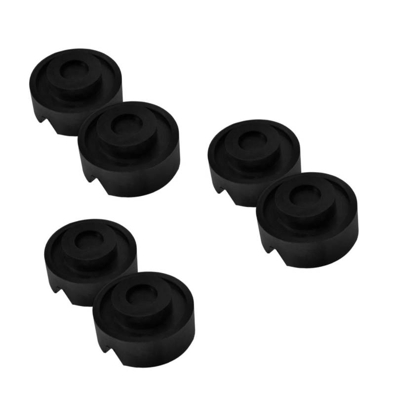 jojofuny 3 Sätze 3 Sets Wagenheber Pads Anhänger Wagenheber Kfz Adapter Wagenheber Pads Für Anhänger Wagenheber Ständer Stabilisatoren Wagenheber Pads Ersatz Wagenheber 2 Stück * 3 von jojofuny