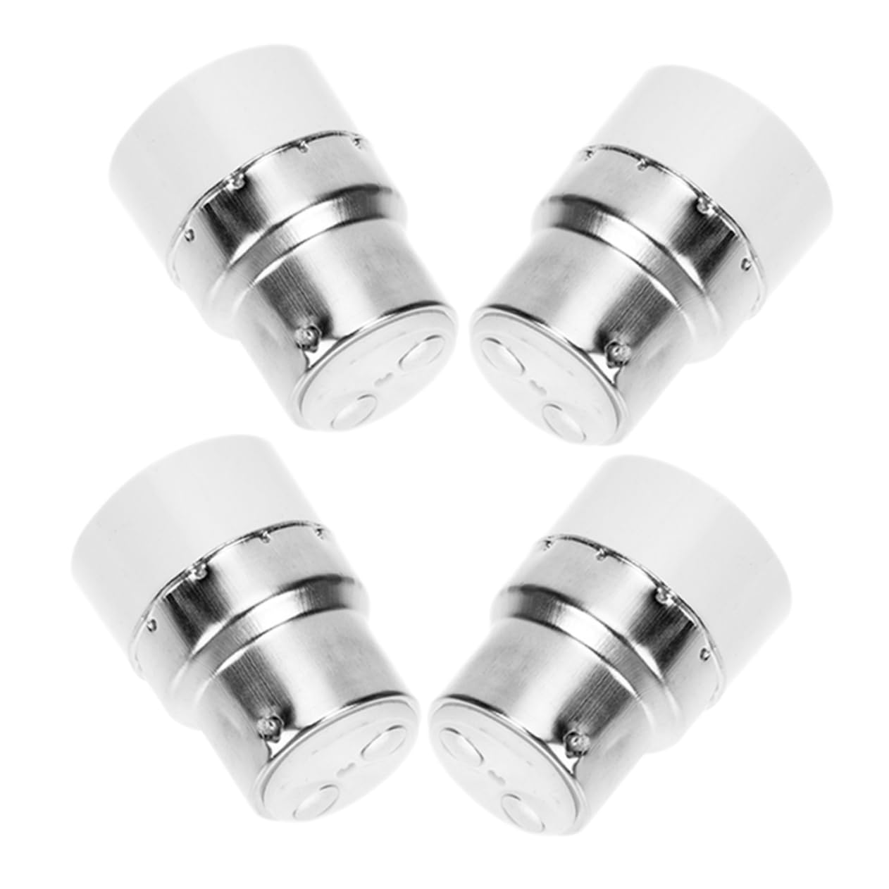 jojofuny 4 Stück Lampenfassung-konvertierungssockel Schraube Led-lichtkonverter Pendelleuchtenhalter Steckdosen-stecker-adapter Lichtstecker Adapter Licht Steckdose Lichthalter Kupfer von jojofuny