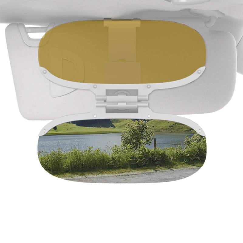 Auto Visor Sonnenschutz Extender - 2-in-1 Auto Blendschutz Sonnenblende, Anti Blendung Sonnenvisier - Verstellbarer HD Auto Windschutzscheiben Sonnenblende Für Auto, SUVS, LKWs von jopiuieo