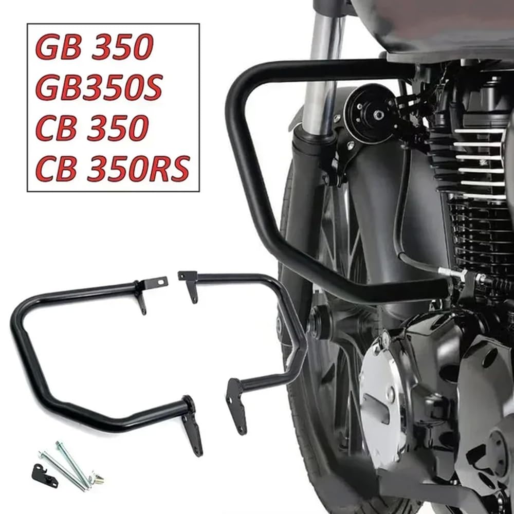 Chassis Motorschutz Unterfahrschutz Unterrahmenabdeckung Schutz Kompatibel mit CB350 CB350RS 2021 2022 Modelle GB 350 350S von kPAnUHZ