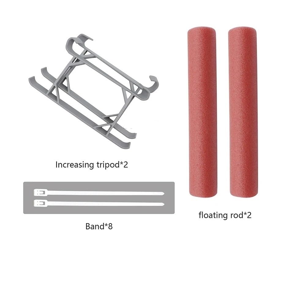 Kompatibel mit 3/3 Pro Auftrieb Stick Kompatibel mit 4 Pro Landung Auf Wasser Schwimm Kit Zubehör Drone Wasser Fahrwerk Float von kPAnUHZ